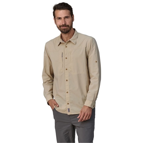 PATAGONIA MEN'S LONG-SLEEVED SUN STRETCH SHIRT
